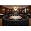 Axis - Axis Etched Polyurethane Upholstered Banquette | Architectural Fabrics
