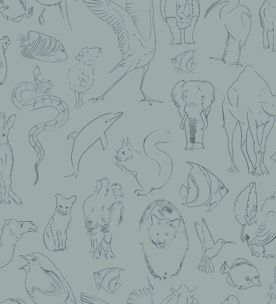 Zoology Blue, Roll Vinyl