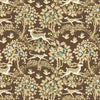 Mille Fleur - Sable Brown By Lee Jofa | Eric Cohler Lodge |Animal/Insects Flora & Fauna Multipurpose Print