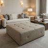 Kralendijk - Field Upholstered Ottoman | Architectural Fabrics