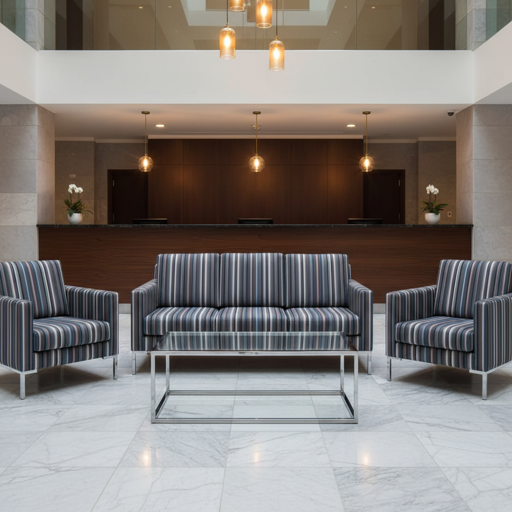 Vista Point - Twilight Upholstered Sofa | Architectural Fabrics