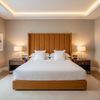 Luxury Cay - Citrine Upholstered Headboard | Architectural Fabrics
