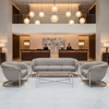 Punch Bowl - Aluminum Upholstered Sofa | Architectural Fabrics