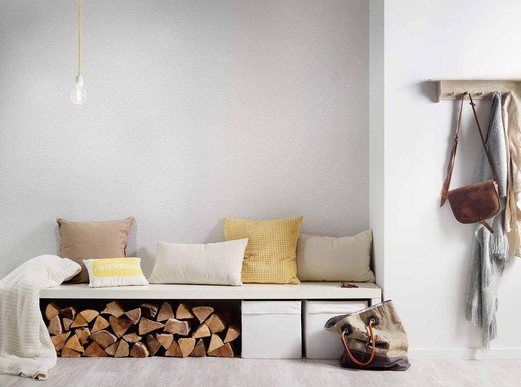 Shades of White White Wallcovering | AS Creation