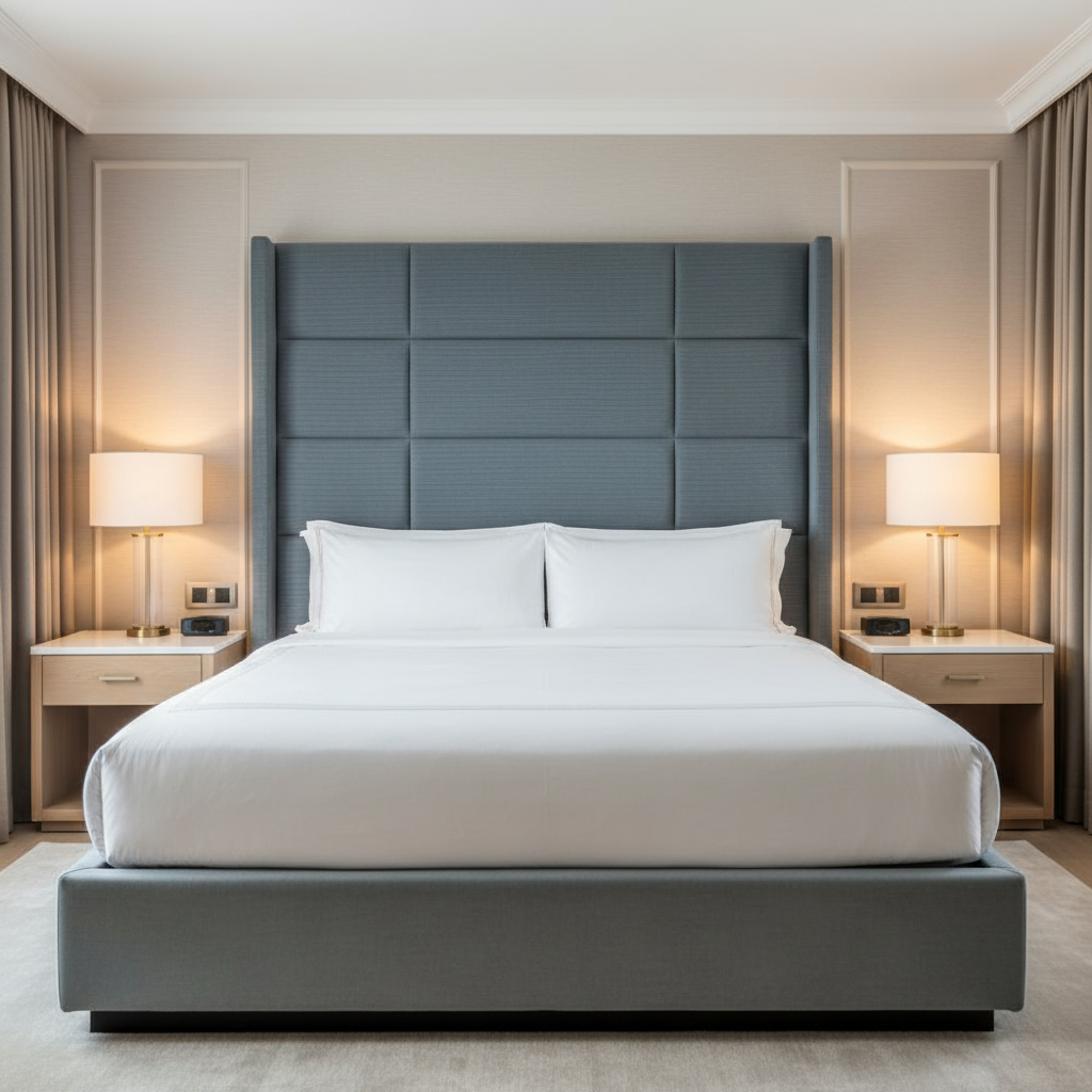 Storm Bay - Stream Upholstered Headboard | Architectural Fabrics