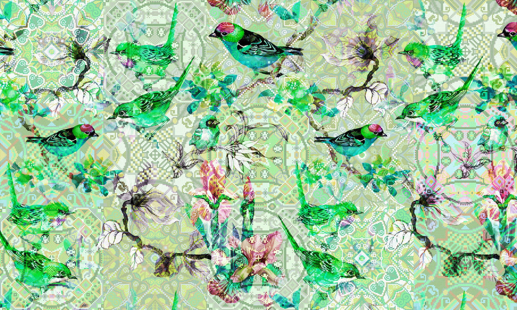 Walls By Patel Green Wallcovering | AS Creation