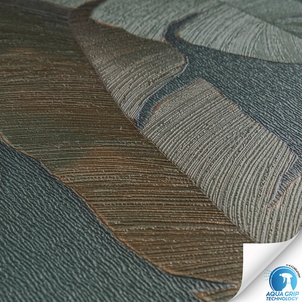 Designdrop Teal Wallcovering | AS Creation
