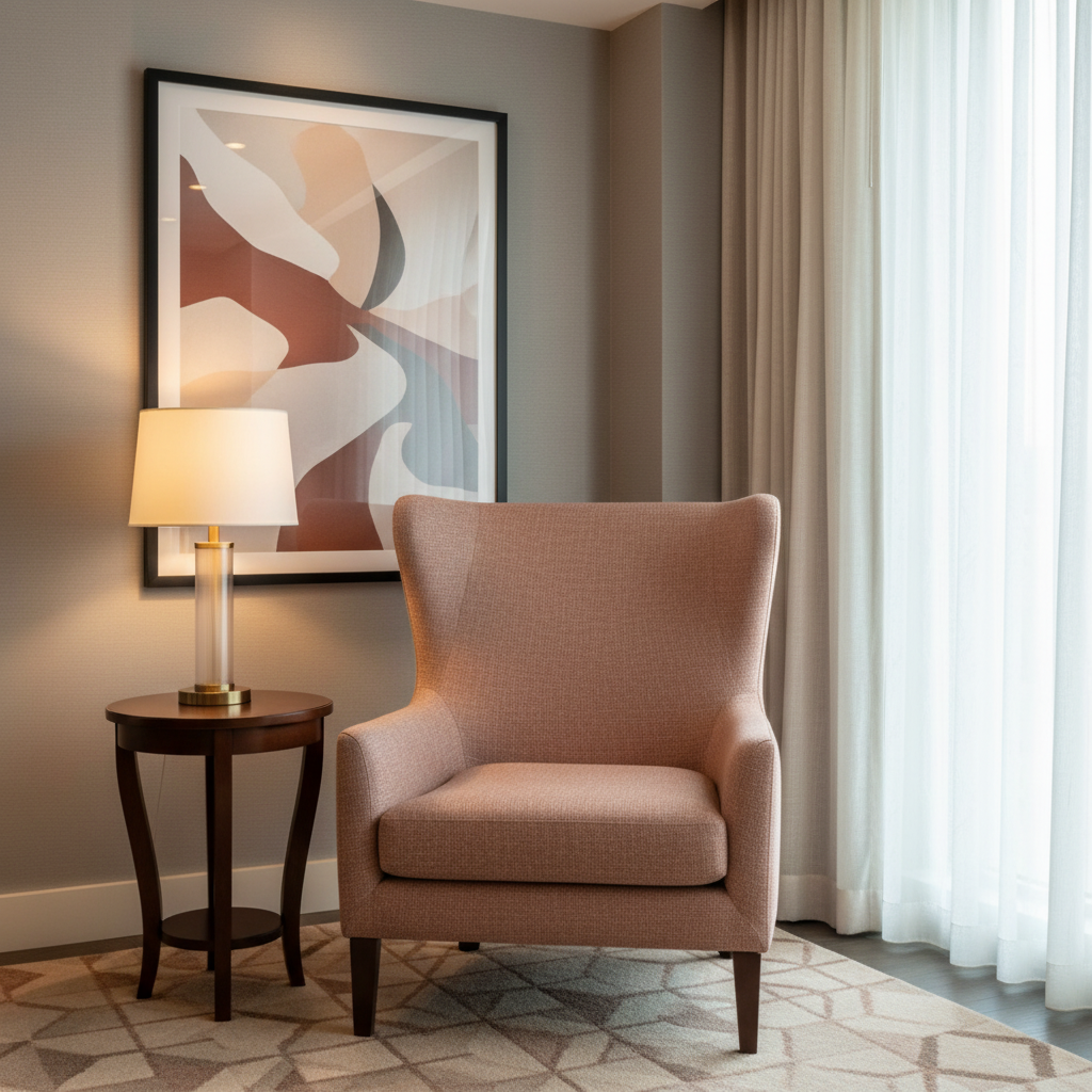 Marigot - Bloom Upholstered Chair | Architectural Fabrics