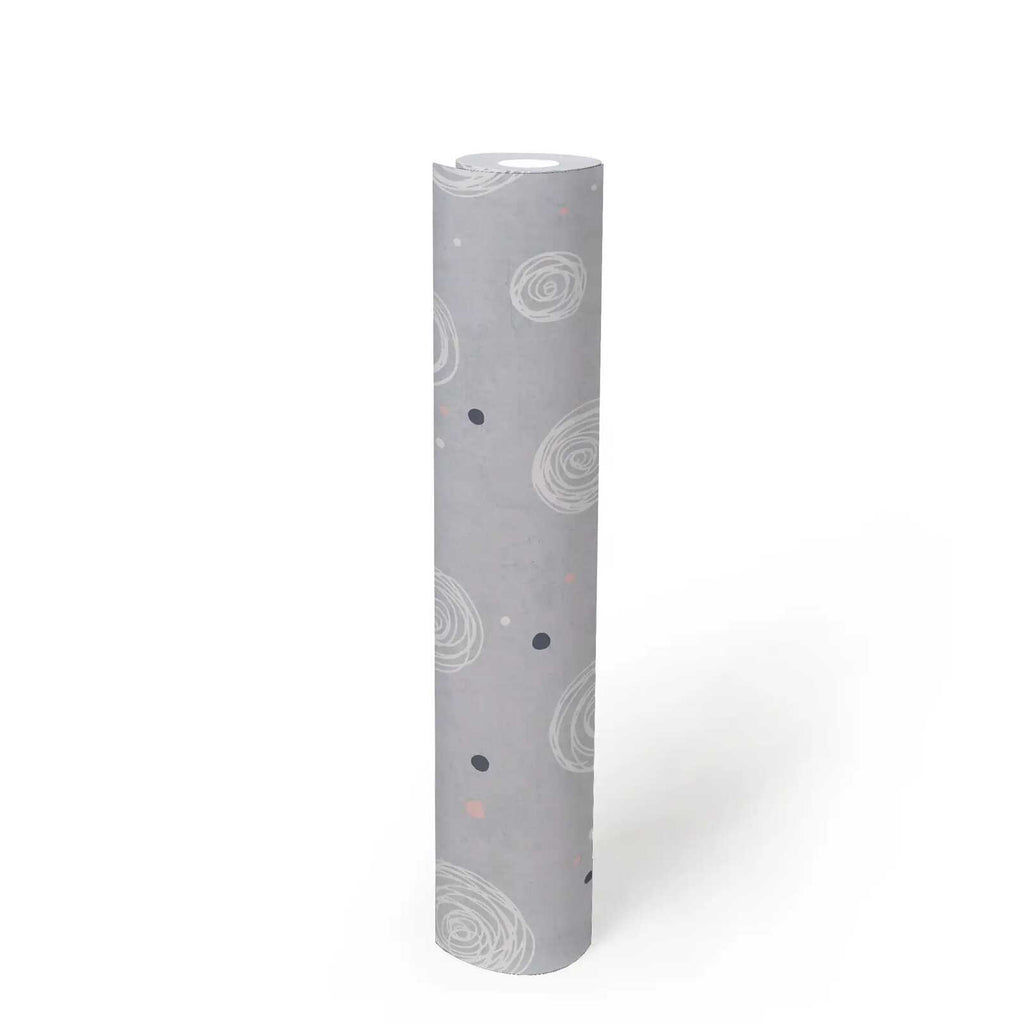 Lilly Luis Gray Wallcovering | AS Creation