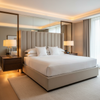 Brushed Linen Weave Natural Linen Upholstered Headboard | Architectural Fabrics