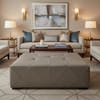 Turneffe - Trail Upholstered Ottoman | Architectural Fabrics