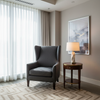Maya Riviera - Truffle Upholstered Chair | Architectural Fabrics