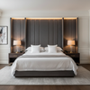 Maya Riviera - Seal Upholstered Headboard | Architectural Fabrics