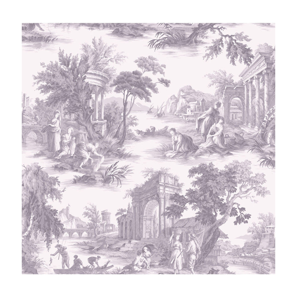Villandry - Dove Grey Ivory By Cole & Son |  | Toile Wallcovering Print