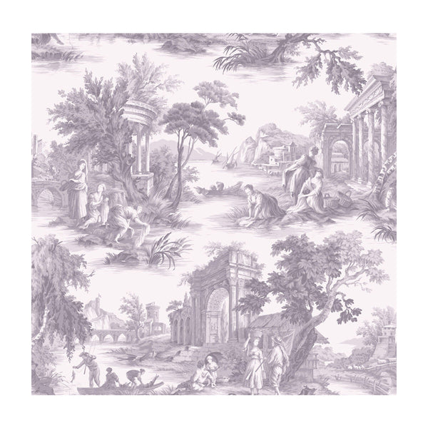 Villandry - Dove Grey Ivory By Cole & Son |  | Toile Wallcovering Print