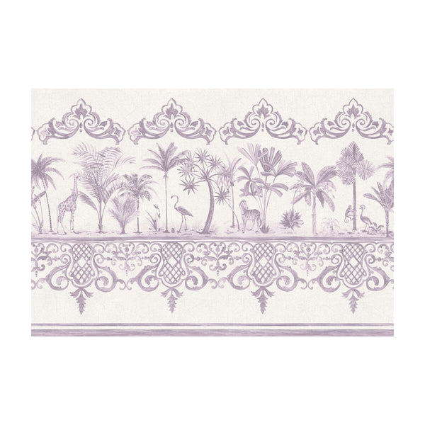 Rou Border - Dove Ivory By Cole & Son |  |Animal/Insects Borders Wallcovering Print