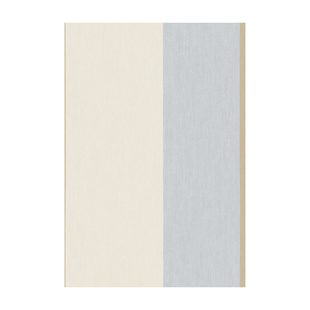Marly - Pale Blue Ivory By Cole & Son |  |Geometric Stripes Wallcovering Print