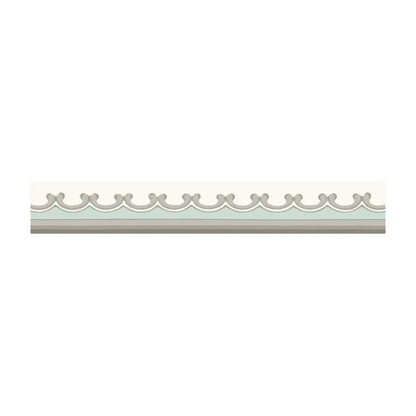 Broderie Border - Duck Eg Light Green | Cole & Son