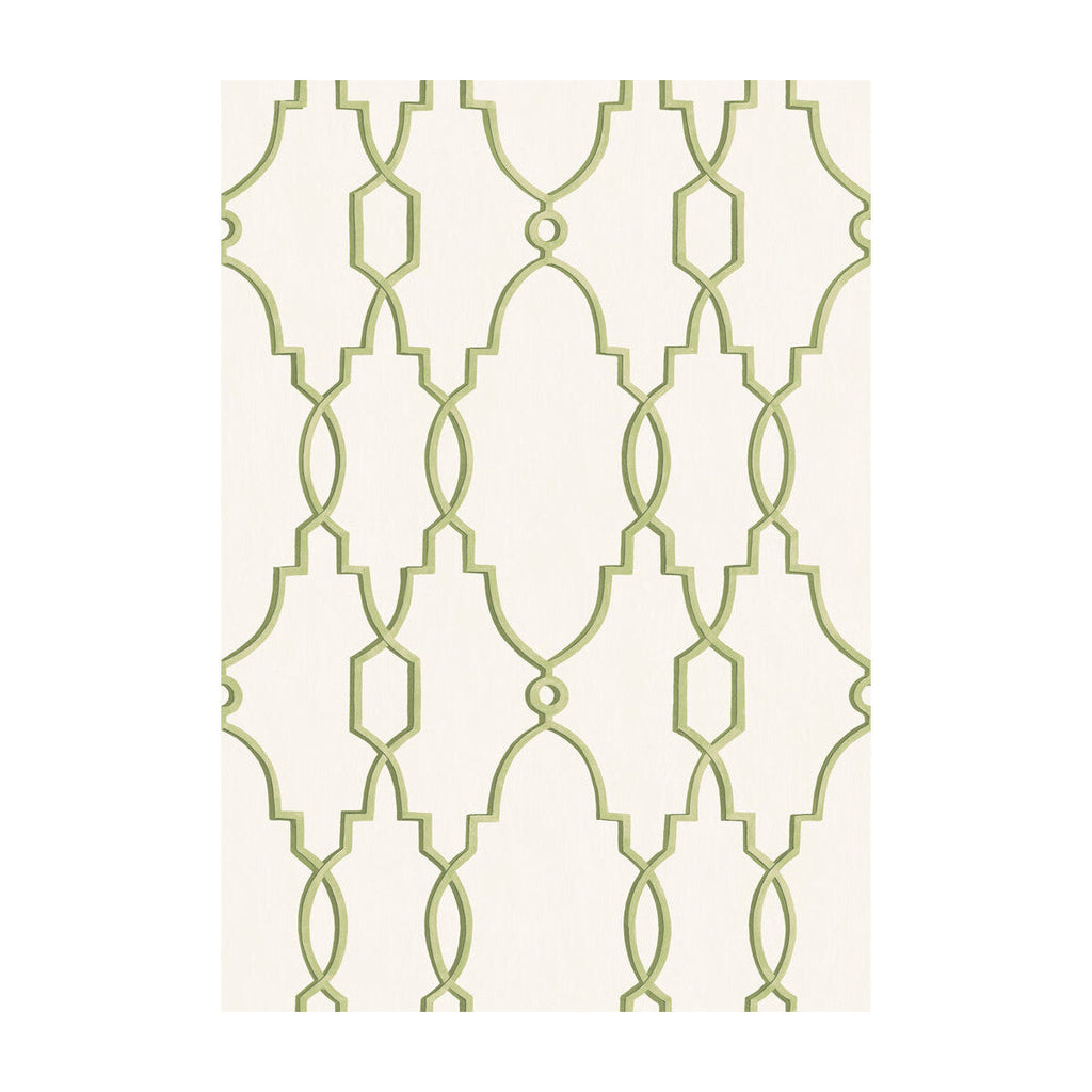 Parterre - Leaf Green Ivory By Cole & Son |  | Modern Wallcovering Print