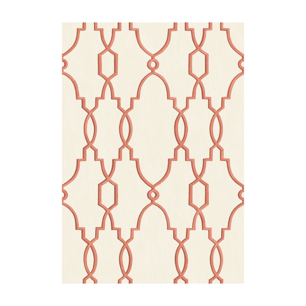 Parterre - Red Ivory By Cole & Son |  | Modern Wallcovering Print
