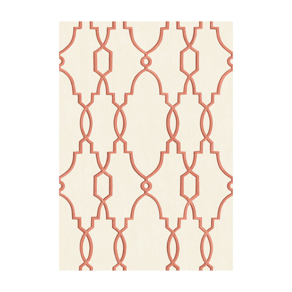 Parterre - Red Ivory By Cole & Son |  | Modern Wallcovering Print