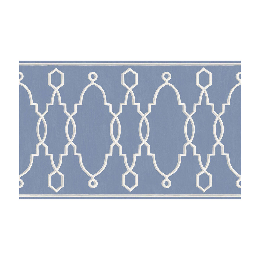 Parterre Border - Cobalt Blue Blue By Cole & Son |  | Borders Wallcovering Print