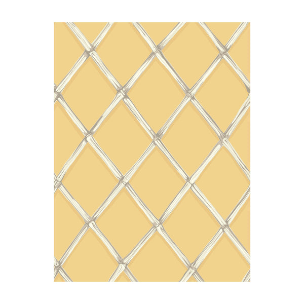 Bagatelle - Yellow Yellow By Cole & Son |  |Diamond Geometric Wallcovering Print