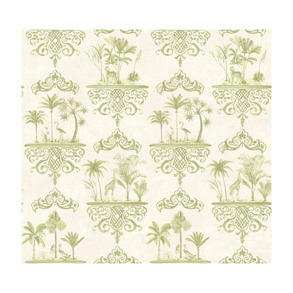 Rousseau - Old Olive Ivory | Cole & Son