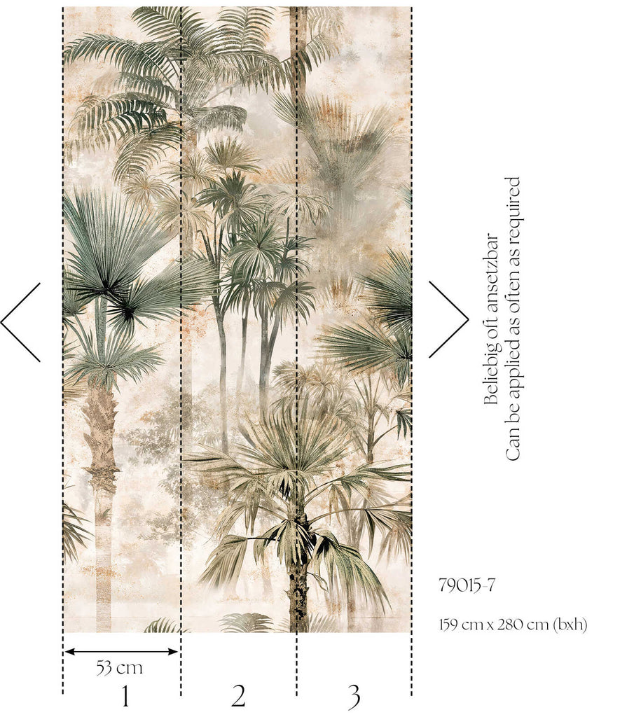 Livingwalls Design Panel Hot Spots Beige Wallcovering | AS Creation