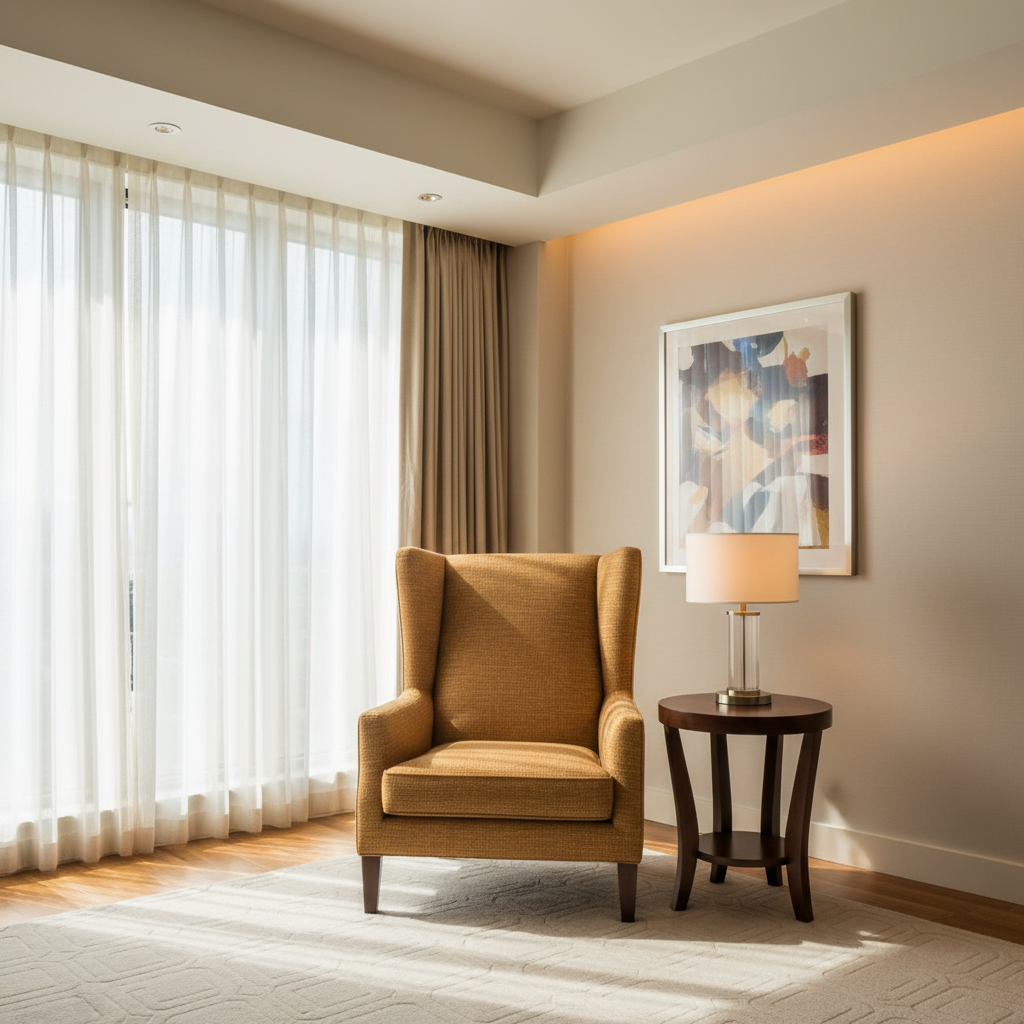 Rattan Bay - Autumn Upholstered Chair | Architectural Fabrics