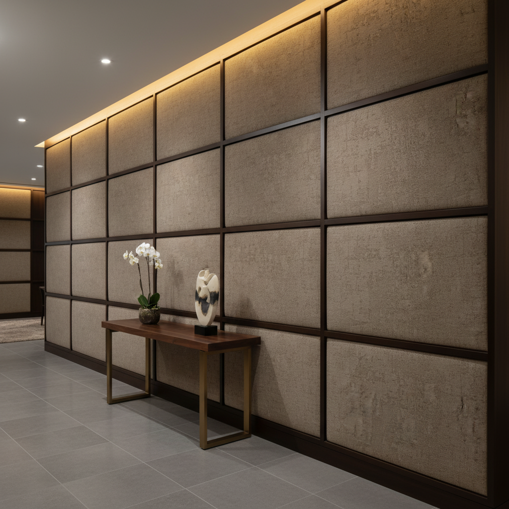 Turf Bay - Fieldstone Upholstered Wall Panel | Architectural Fabrics