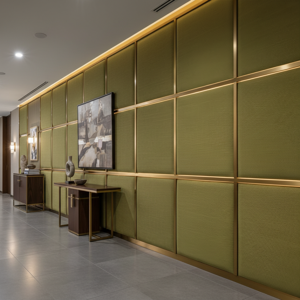 Storm Bay - Spring Upholstered Wall Panel | Architectural Fabrics