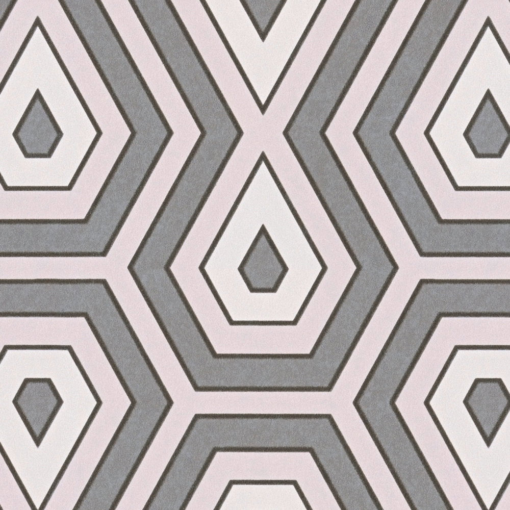 Jungle Chic Gray Wallcovering | AS Creation