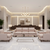 Tweed Bay - Blush Upholstered Sofa | Architectural Fabrics