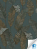 Designdrop Teal Wallcovering | AS Creation