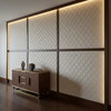 Thatch Cay - White Upholstered Wall Panel | Architectural Fabrics
