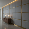 Red Hook - Pewter Upholstered Wall Panel | Architectural Fabrics