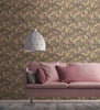 Drawn Into Nature Olive Green Wallcovering | AS Creation