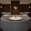 Stingray City - Tint Upholstered Banquette | Architectural Fabrics