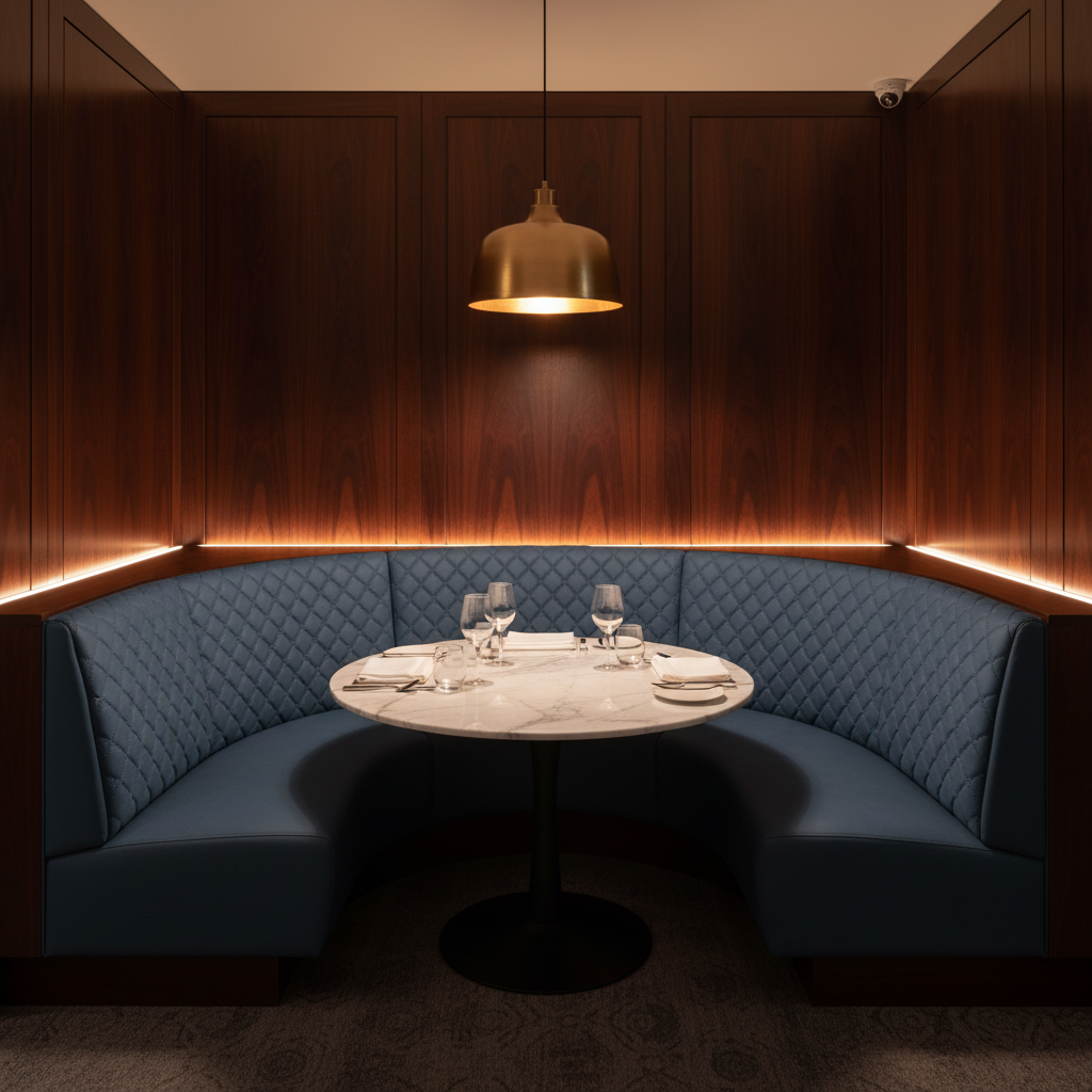 Thatch Cay - Clipper Upholstered Banquette | Architectural Fabrics