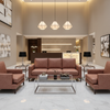 Punch Bowl - Madder Upholstered Sofa | Architectural Fabrics