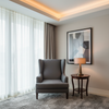 Soper Hole - Graphite Upholstered Chair | Architectural Fabrics