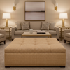 Manchioneel - Autumn Upholstered Ottoman | Architectural Fabrics