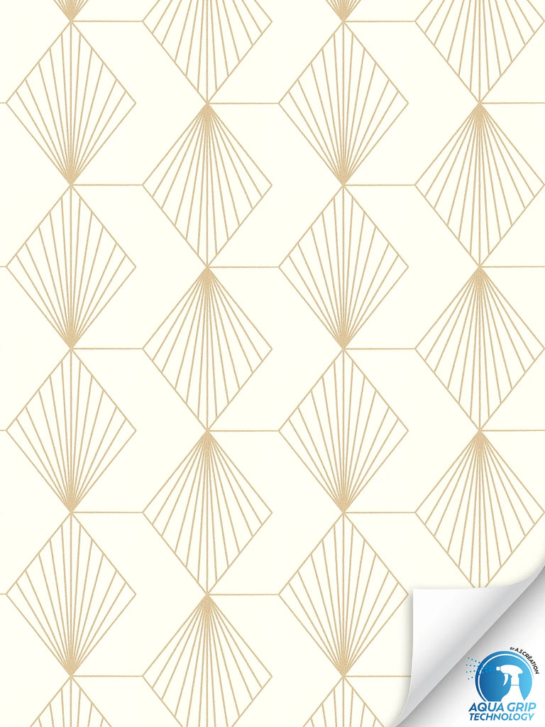 Designdrop Cream Wallcovering | AS Creation