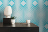 Retro Chic Blue Wallcovering | AS Creation