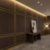 West Indian Lily - Dull Espresso Upholstered Wall Panel | Architectural Fabrics