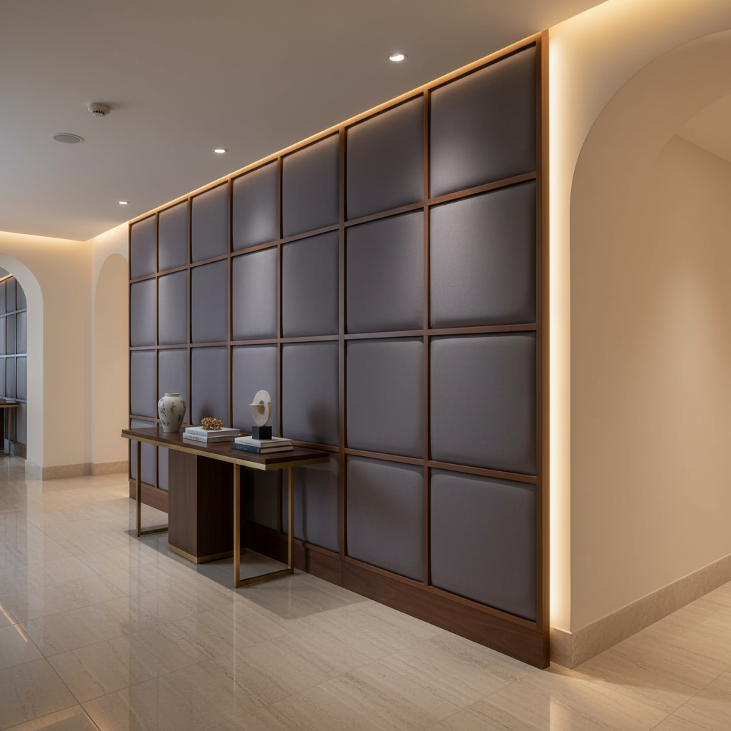 Port Royal - Neptune Upholstered Wall Panel | Architectural Fabrics