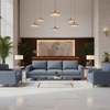 Linen Island - Reef Upholstered Sofa | Architectural Fabrics