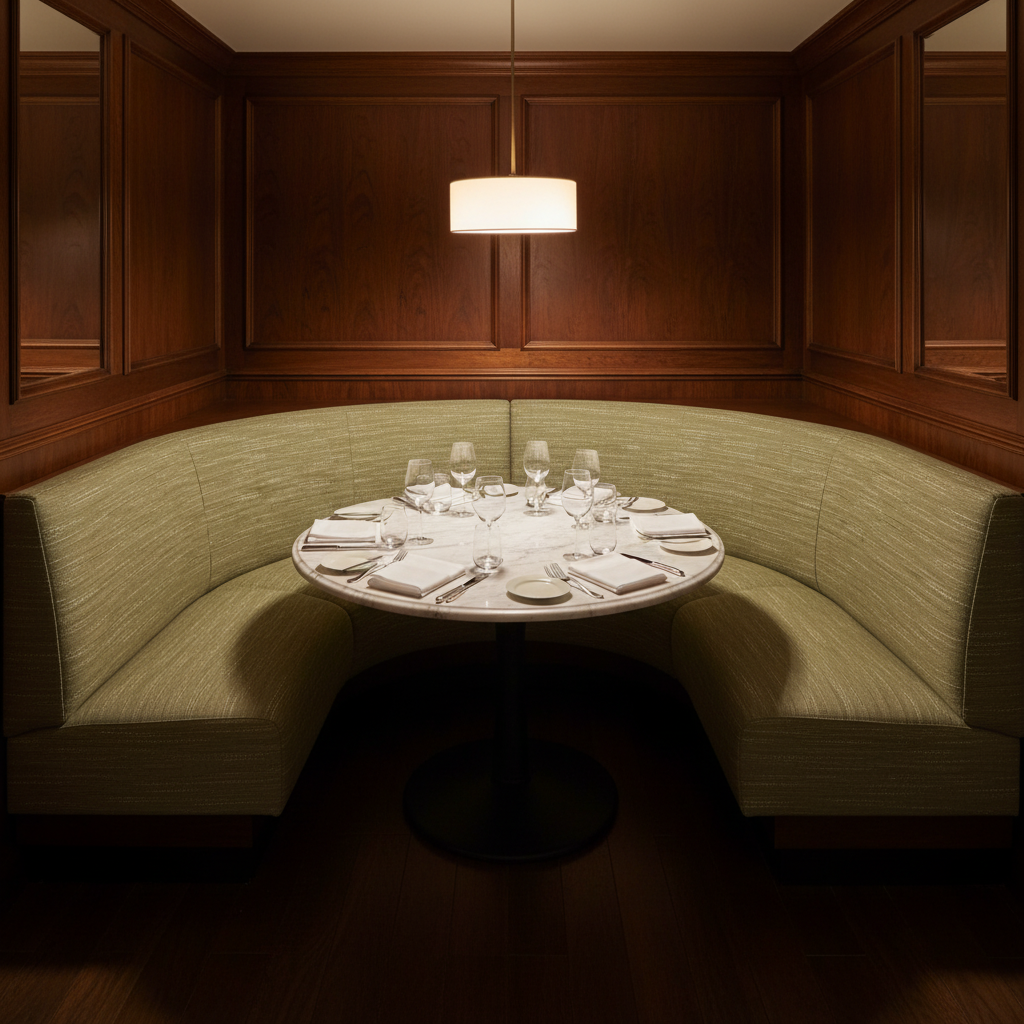 Tumble Reef - Garden Upholstered Banquette | Architectural Fabrics