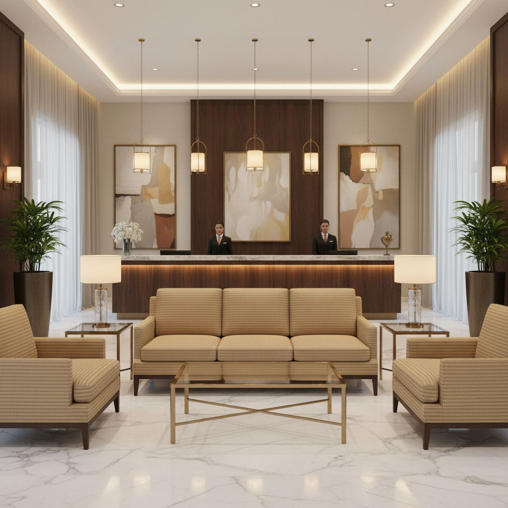Trade Wind - Cashew Upholstered Sofa | Architectural Fabrics